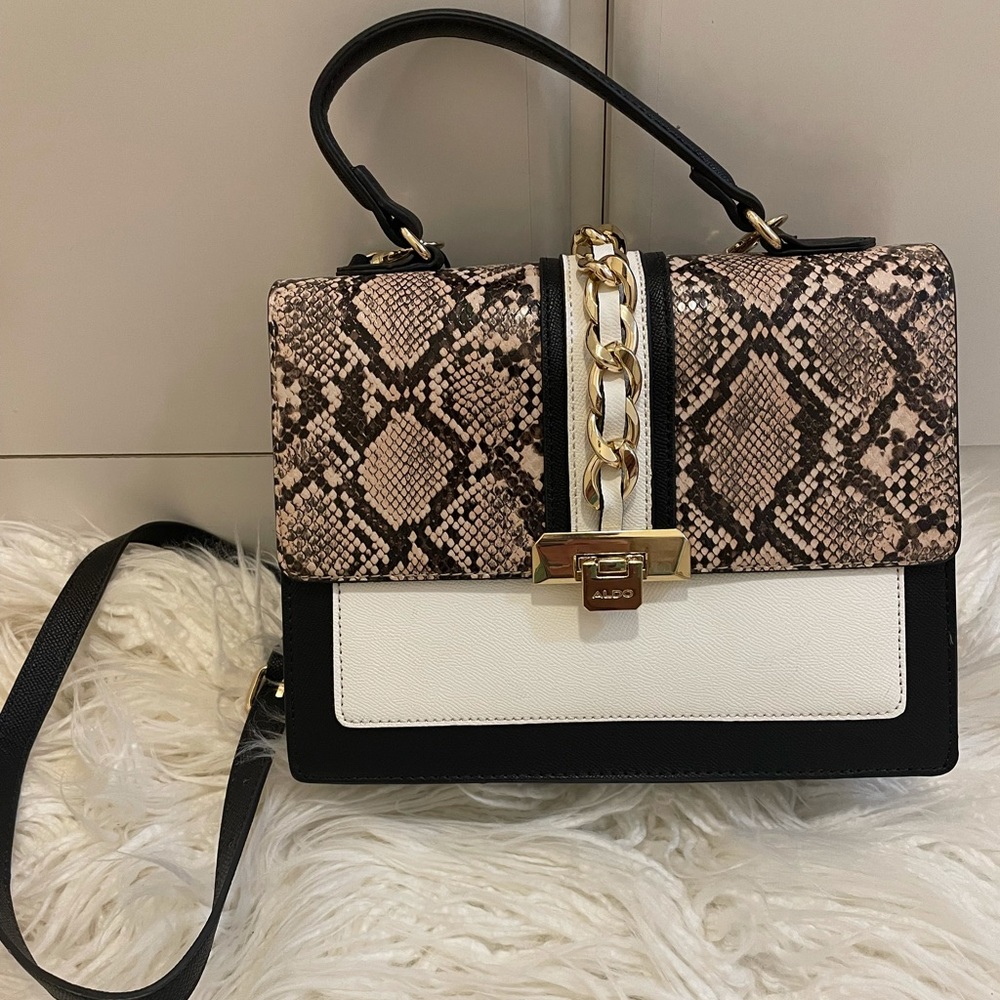 Snake Print Purse